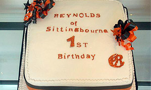 Reynolds at Sittingbourne’s First Birthday