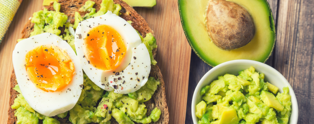 Avocado and egg