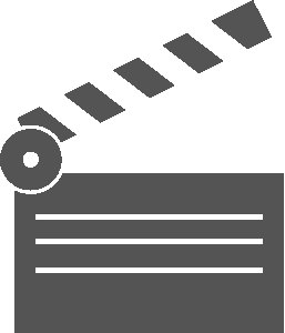 Clapper board icon