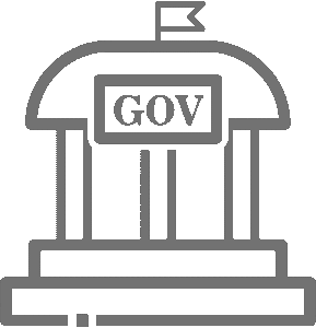 Government building icon
