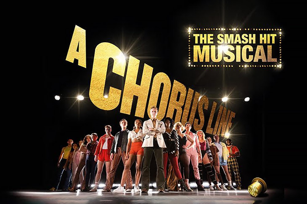 A chorus line poster