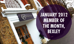 Reynolds Fitness Spa, Bexley’s Member of the month – January 2012