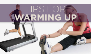 Make sure you’re warming up before your workout