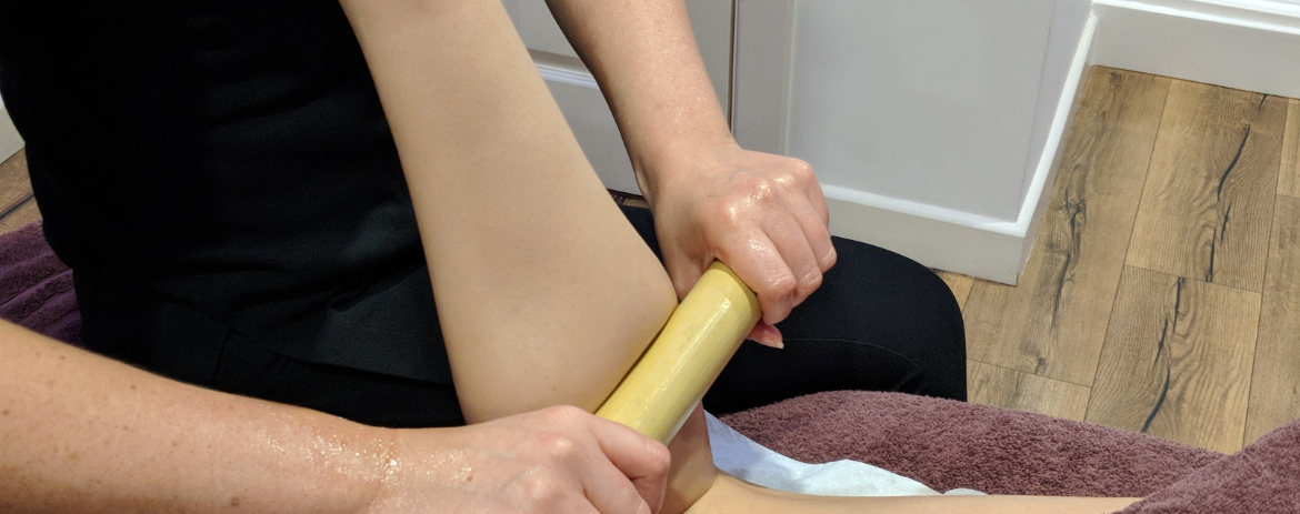 bamboo leg massage
