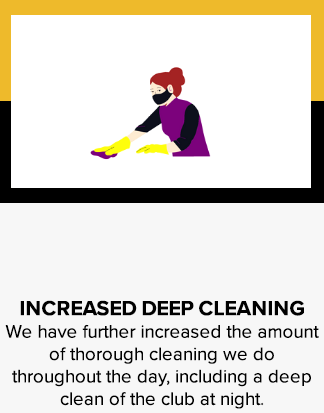 Increase deep cleaning